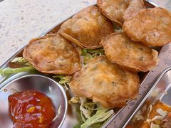 月亮虾饼-白仁仔· 活烤海鲜 宵夜(豫园店)