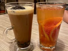 焦糖海盐培根奶茶-必胜客(海滨店)