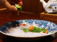 无鳞烟管鱼刺身-加奈日本料理