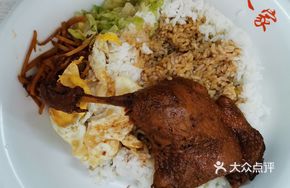 Golden Duck Leg Rice
