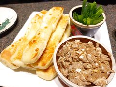 虾酱卷子-渔民船说·北塘海鲜·天津菜·海肠捞饭(北塘古镇店)