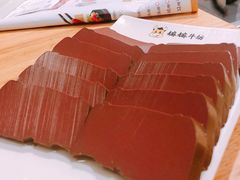 爽滑鸭血-嬷孙家潮汕牛肉火锅(北京路天河城店)