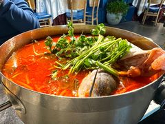 凯里酸汤鱼火锅锅底-泉味道贵州厨房(三里河店)