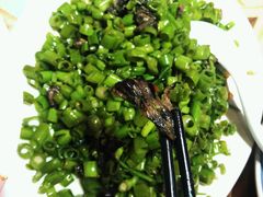 干巴菌炒空心菜-醉云喃