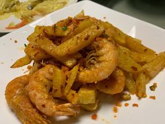 蛋黄薯条虾-马虎风味菜馆(王府园小区店)
