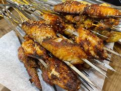 特色烤翅-宝记烧烤·碳锅羊肉·羊蝎子火锅·夜食社(文体路创始店)