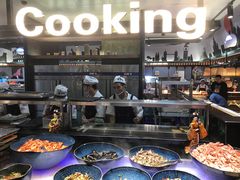 自助取餐区-盛江山自助料理(奥莱锦辉购物广场店)