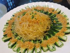 蒜蓉蒸秋葵-茶叁酒肆·楚味江湖(菱角湖店)