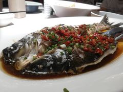 清蒸银水鱼-回头食客-李久其家民间餐厅(望城金桥国际店)
