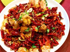 辣子双拼（明虾98元/只+鸡块38元）-老吉士酒家(天平路店)