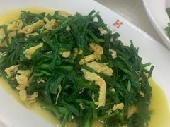 韭菜炒鸡蛋-怡园饭店-餐厅(四望亭店)