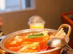 泡菜肥牛部队锅-春熙台韩国料理·章鱼肥牛(西丽店)