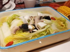 上汤肉燥娃娃菜-杯子红牛排(创意产业园店)
