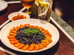 干菜蒸河虾-杭州西子湖四季酒店·金沙厅