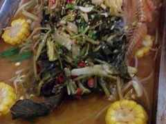 雪菜烤鲶鱼（黑鱼）-川流不息·地道川菜·小龙虾(新松江路店)