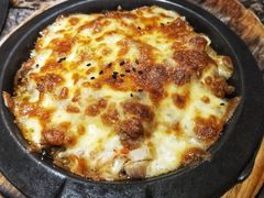 烤鸡爱上芝士-猪啊牛呀羊啊铜盘烤肉(正大广场店)