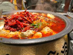 重庆豆花味凌波鱼-探鱼·鲜青椒爽麻烤鱼(苏宁广场店)