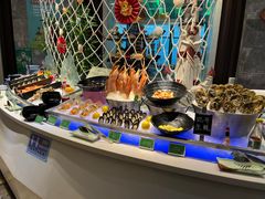 自助取餐区-亚洲国际大酒店·云顶阁旋转自助餐厅