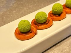 葱油饼鹅肝-木守西溪溪隐餐厅