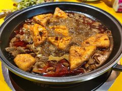 肥肠锅（小锅）-老红桥炸灌肠牛肚锅烧烤(定福庄店)