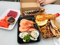 椒盐龙虾尾套餐-悉尼鱼市场