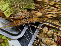 烤蒜苗-老黑板筋(顺义总店)