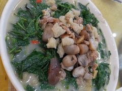 上汤时蔬-台山美食一绝阿四台山黄鳝饭(阿四创作店)