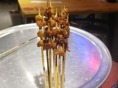 招牌鲜牛油-烎记烧烤(蓝天花园店)