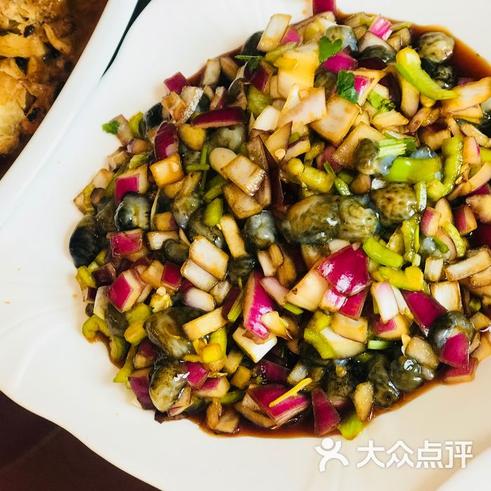 雕龙嘴渔家宴葱拌老板鱼图片