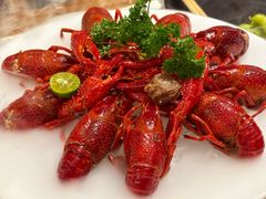 冰醉话梅小龙虾-沪小胖·小龙虾·蓝龙王(八佰伴店)