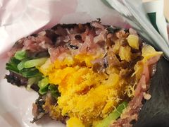 金沙咸蛋黄紫米热饭团-阿杏饭团(悦汇城店)