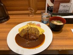 炸猪排蛋包饭-北极星(梅田店)