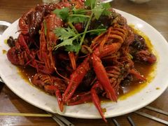 吃坏肚子的小龙虾-老熟人串吧家常菜(旧宫店)