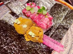 海胆生牛肉手卷-老乾杯和牛烧肉(王府中环店)