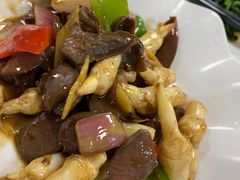 藕尖炒牛肉-品香菜馆(旗峰路中侨大厦店)