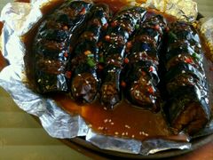 铁板炭烧茄子-北国之春酒店(劳动公园店)