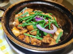 啫啫鸡煲-老廣食堂(区庄店)