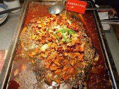 -探鱼·鲜青椒爽麻烤鱼(西南商都店)