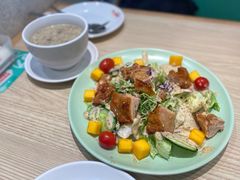 烤鸡什蔬沙拉-卢家妈妈·西餐厨房(卜蜂中心店)