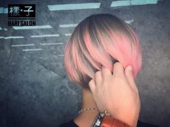 -INS羽毛接发·巴黎画染