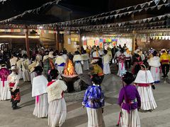 -摩梭篝火晚会