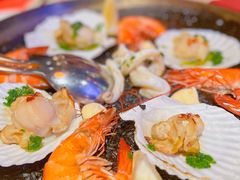 墨鱼汁海鲜饭-BROWNSTONE布朗石西班牙餐厅(富城店)