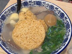 锅巴-小潘记鸭血粉丝汤