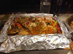 葱烧鲈鱼-绿茶餐厅(乐峰广场店)