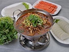 锅仔羊杂-名羊天下陕北横山铁锅炖羊肉(博文路店)
