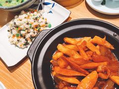 虾籽蹄筋焖茭白-竹里馆·淮扬菜·功夫茶(老门东店)