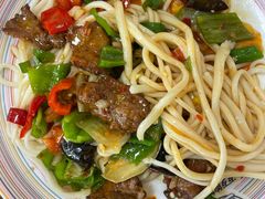 -歹歹的加个面过油肉拌面