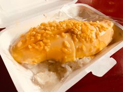 -芒果糯米饭摊子