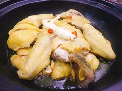 鲜人参水晶鸡-雅和生态渔庄·宜城锅巴饭(龙灵山公园店)