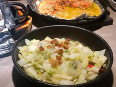 手捏菜炒蘑菇-新白鹿餐厅(金鹰新街口店)